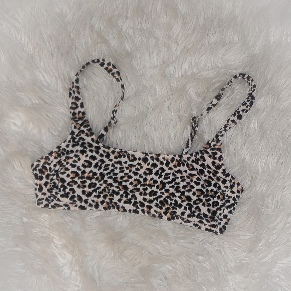 target cheetah bikini top!!